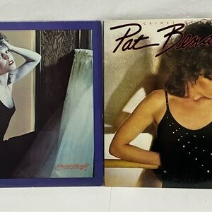 3 Pat Benatar Records - Crimes Of Passion, Heat Of The Night, Get Nervous